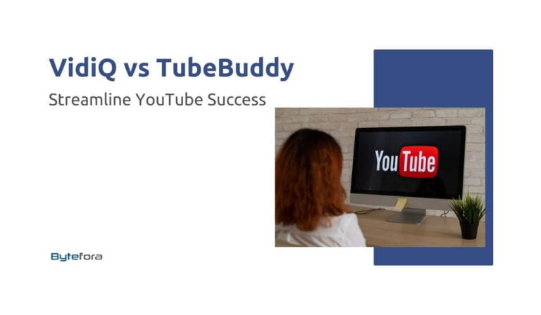 VidiQ vs TubeBuddy: Streamline YouTube Success